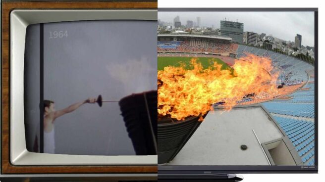 Del color al 8K: Japón inventa la TV en cada olimpiada