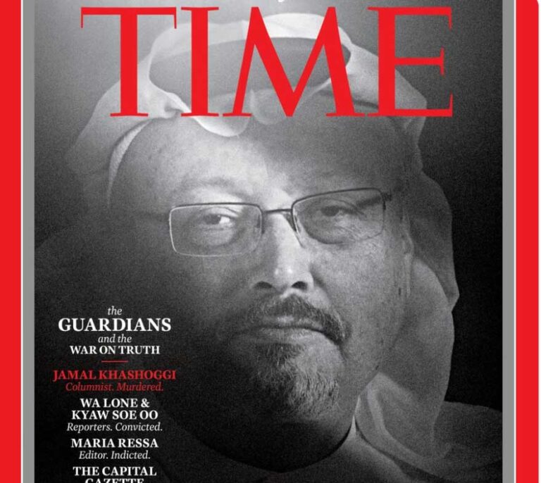 Jamal Khashoggi, persona del año por 'Time'