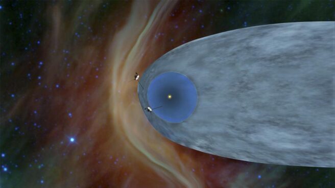 La sonda Voyager 2 sale de la Heliosfera