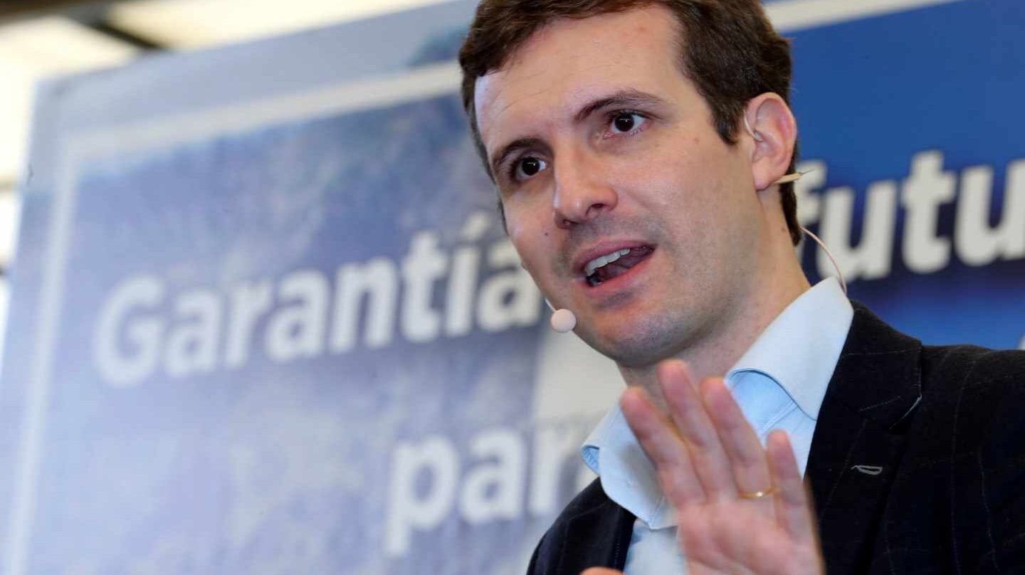 El líder del PP, Pablo Casado.