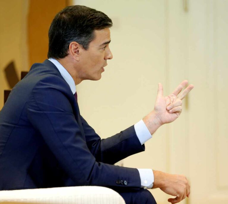 Sánchez: "Ciudadanos se ha echado en manos de Vox"