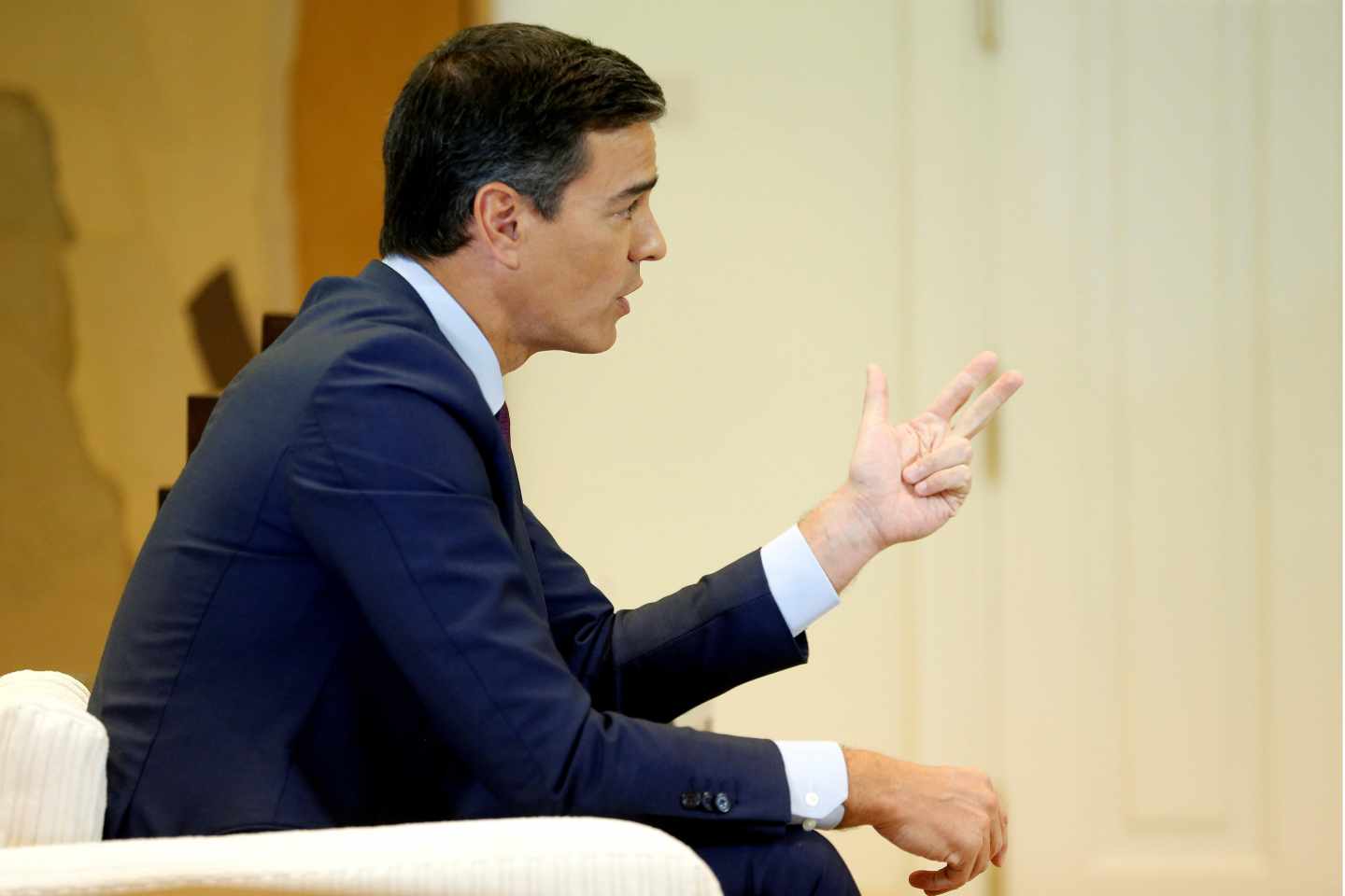 El presidente del Gobierno, Pedro Sánchez.