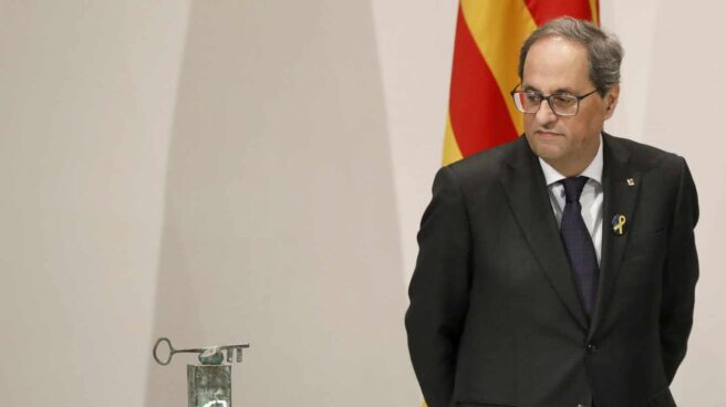 El presidente de la Generalitat, Quim Torra