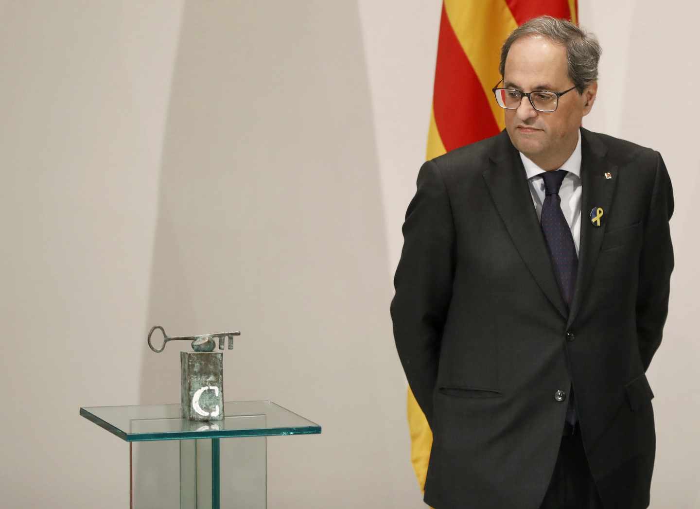 El presidente de la Generalitat, Quim Torra