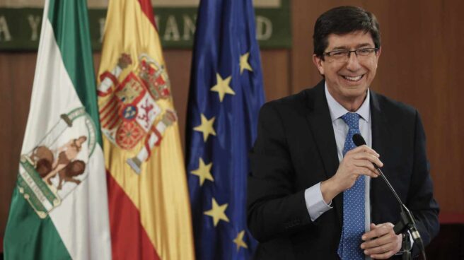 Juan Marín, líder de Ciudadanos en Andalucía.