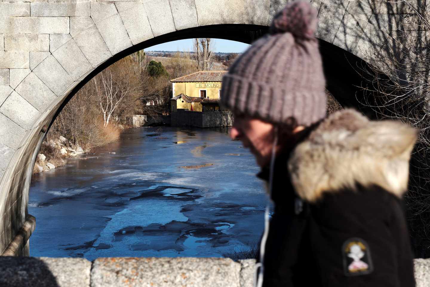 Temperaturas bajas en España.