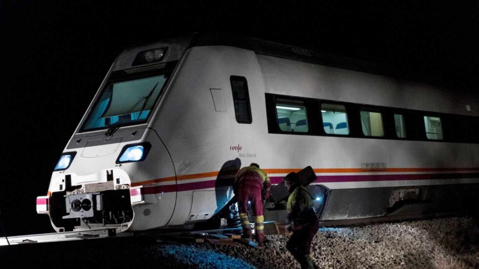 El tren que cubría la línea Madrid-Zafra.