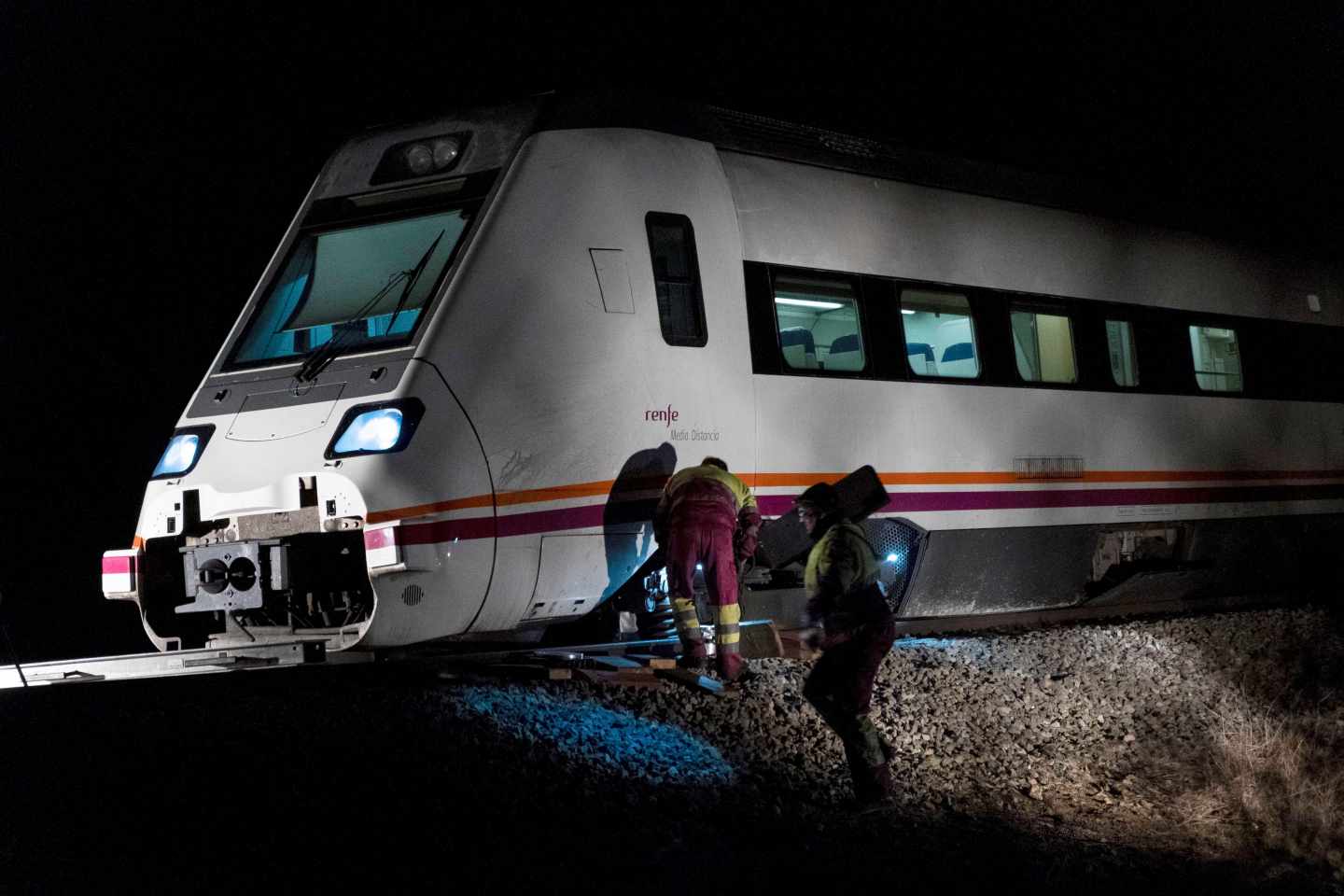 El tren que cubría la línea Madrid-Zafra.