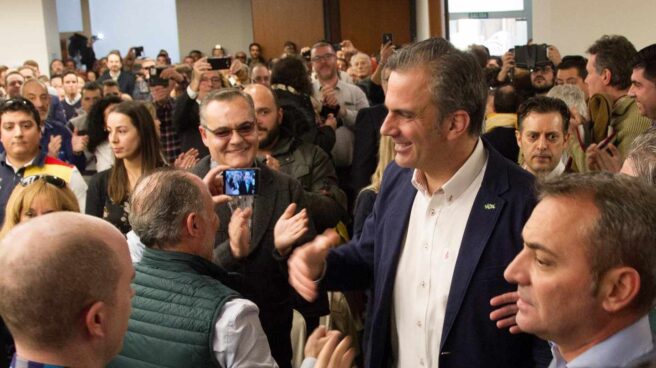 Javier Ortega Smith, en un acto en Zamora.