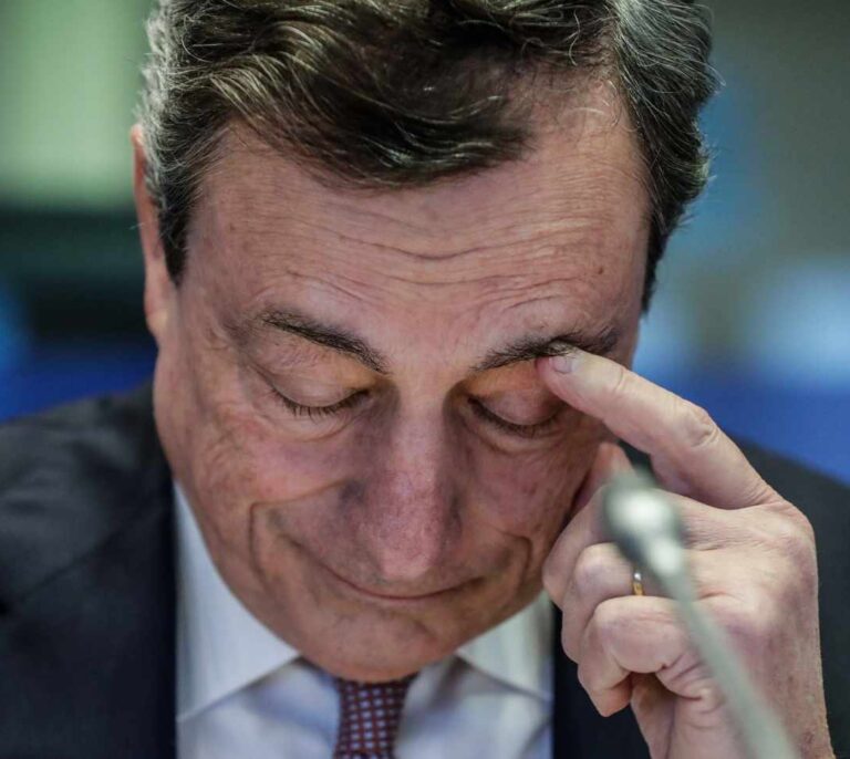 Draghi dice que el BCE recuperará "herramientas" si "las cosas van muy mal"