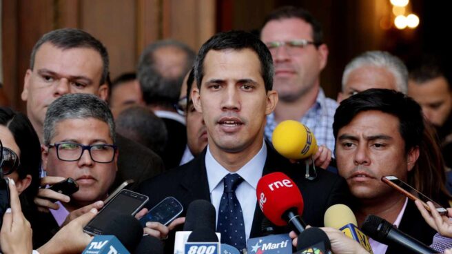 El presidente de la Asamblea Nacional, Juan Guaidó.