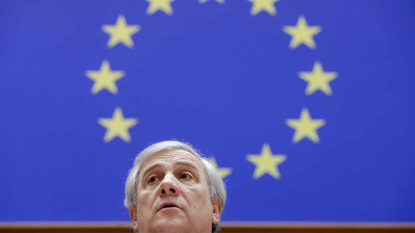 Antonio Tajani, presidente del Parlamento Europeo.