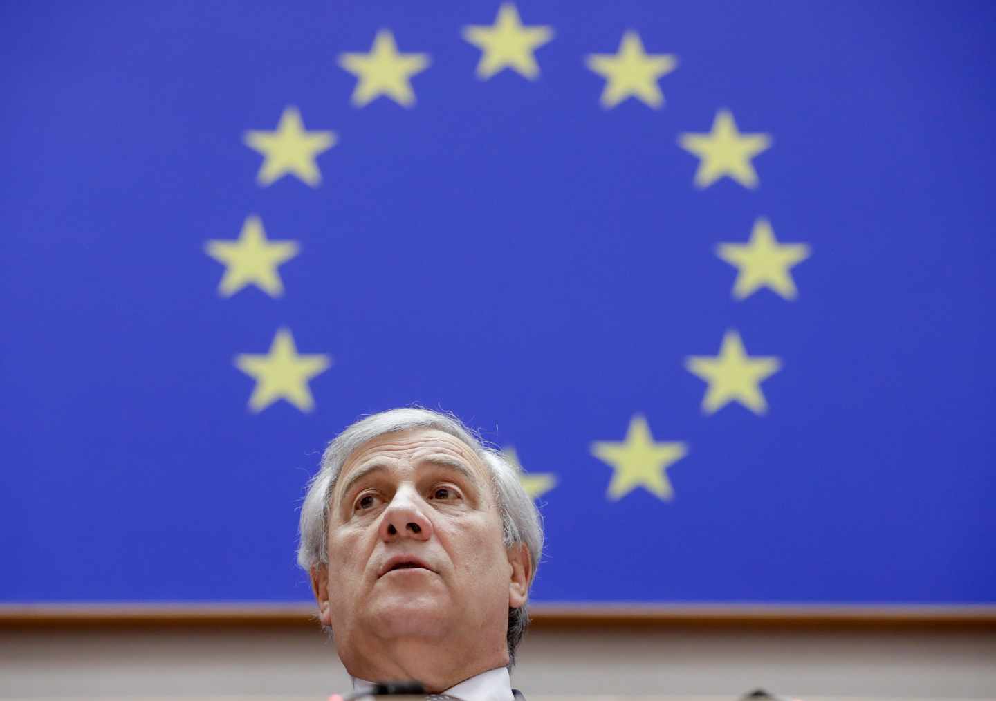 Antonio Tajani, presidente del Parlamento Europeo.