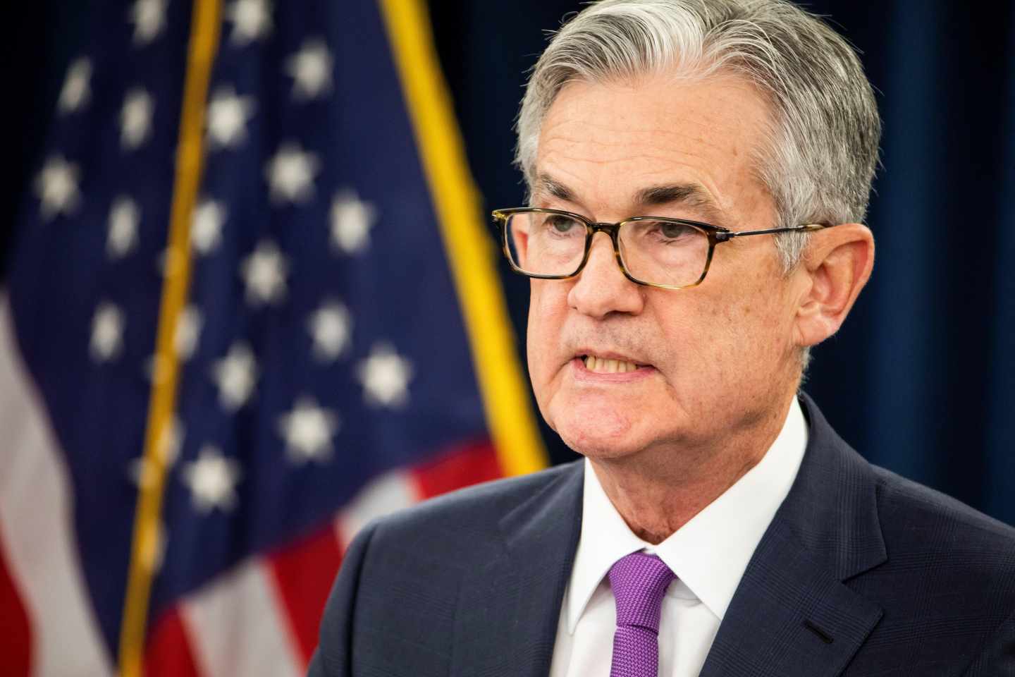 El presidente de la Fed, Jerome Powell.