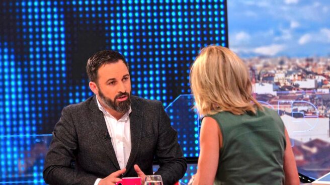 Santiago Abascal, en la entrevista con Susanna Griso.