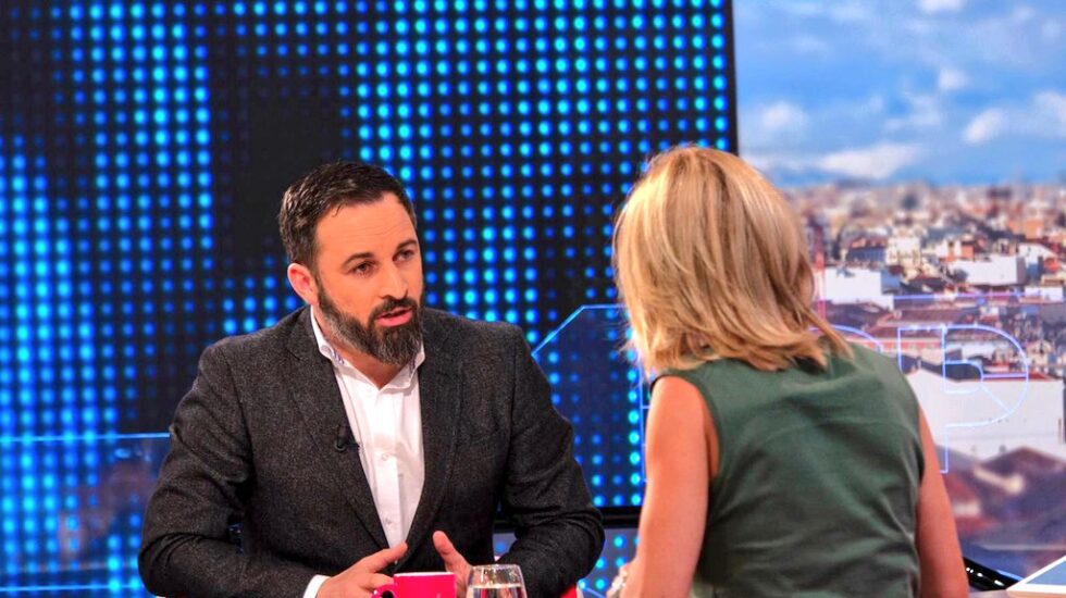 Santiago Abascal, en la entrevista con Susanna Griso.