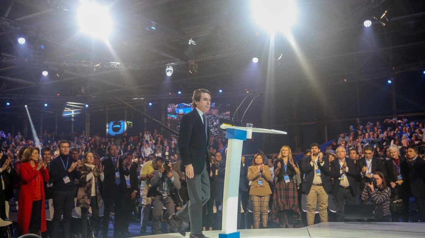 José María Aznar, en la Convención del PP.