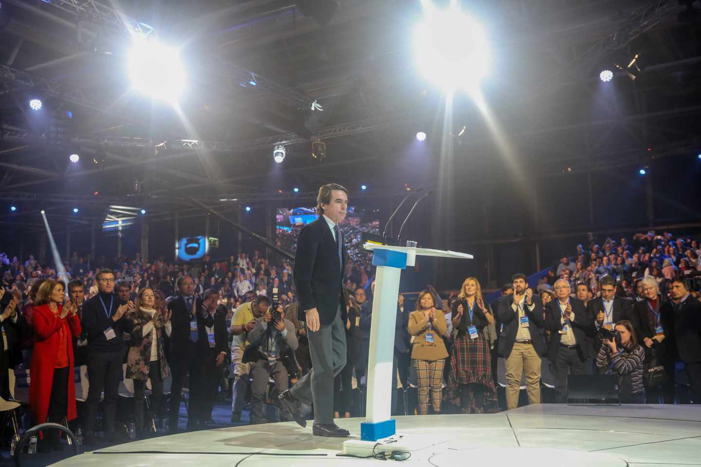 José María Aznar, en la Convención del PP.