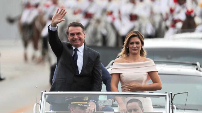 Bolsonaro, presidente: "Brasil por encima de todo y Dios encima de todos"