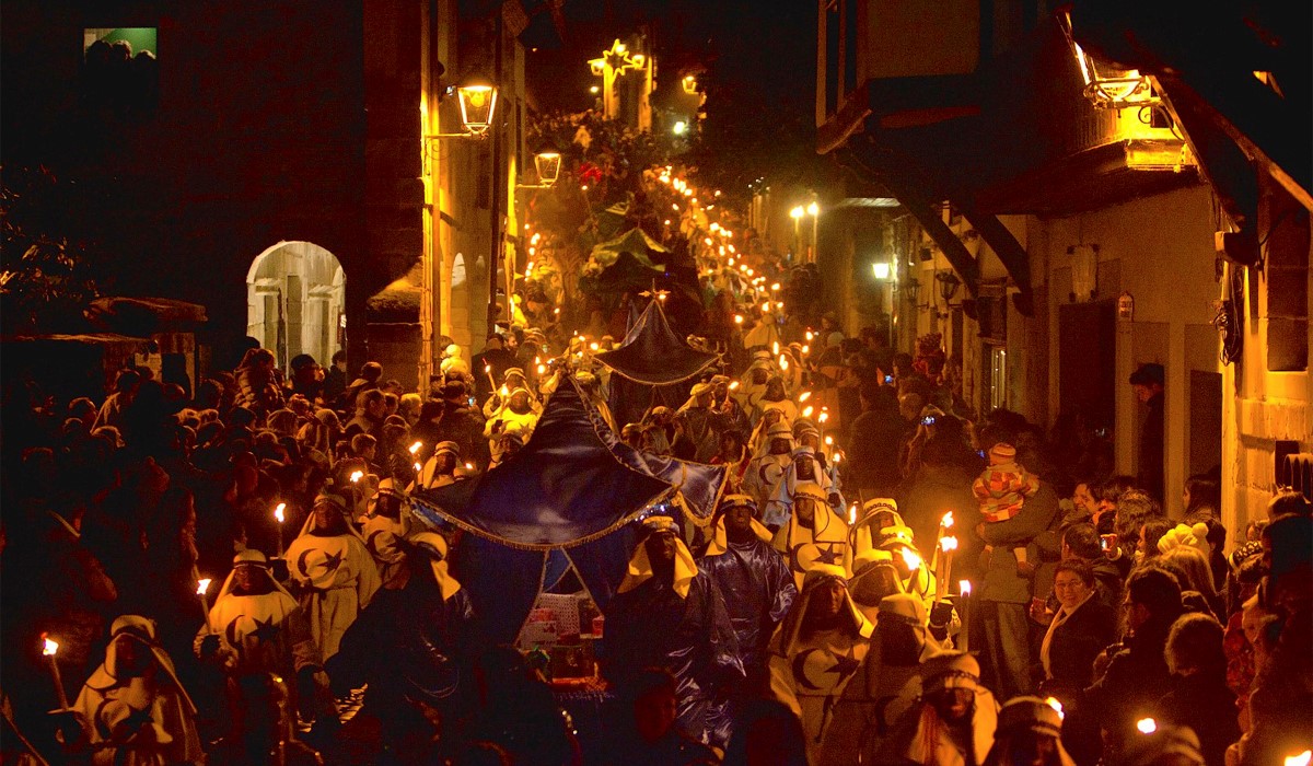 Cabalgata Cantón, Santillana de Mar