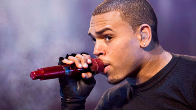 El cantante Chris Brown.