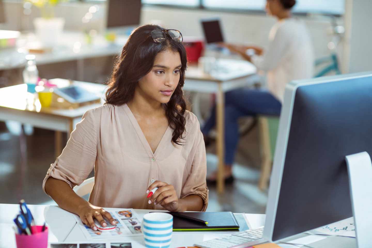 Mujer trabajadora