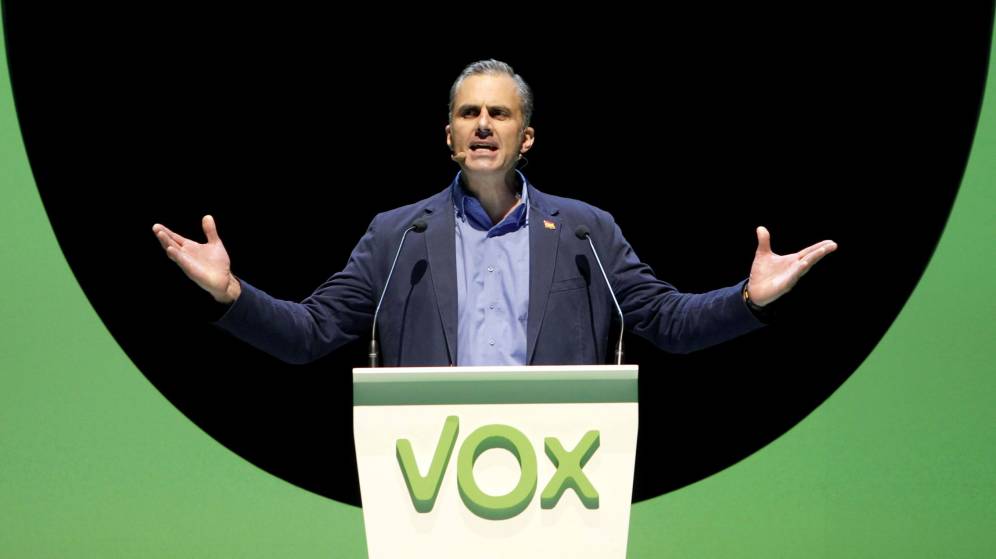 El secretario general de Vox, Javier Ortega Smith.