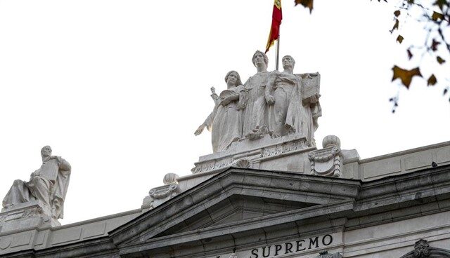 Fachada del Tribunal Supremo.