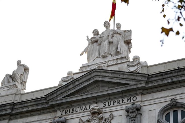 Fachada del Tribunal Supremo.