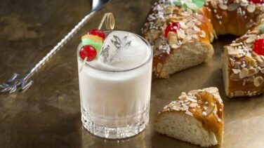Roscón de Reyes con ginebra
