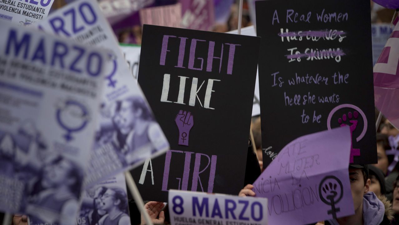 Manifestación feminista.