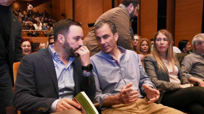 Javier Ortega Smith y Santiago Abascal.