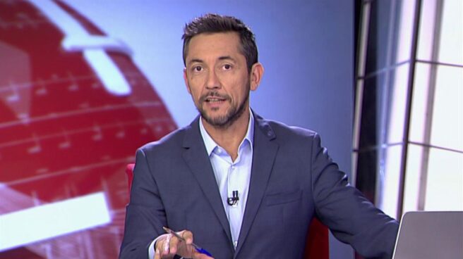 Javier Ruiz, presentador de Noticias Cuatro 2