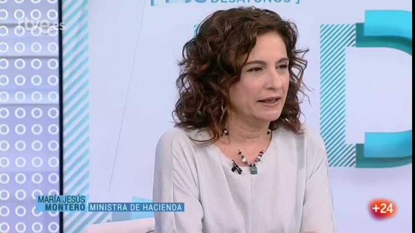 María Jesús Montero, en Los Desayunos de la 1.