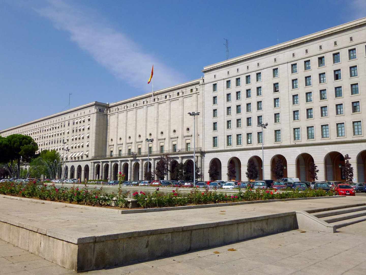 Edificios oficiales en la sede de Nuevos Ministerios, en Madrid.