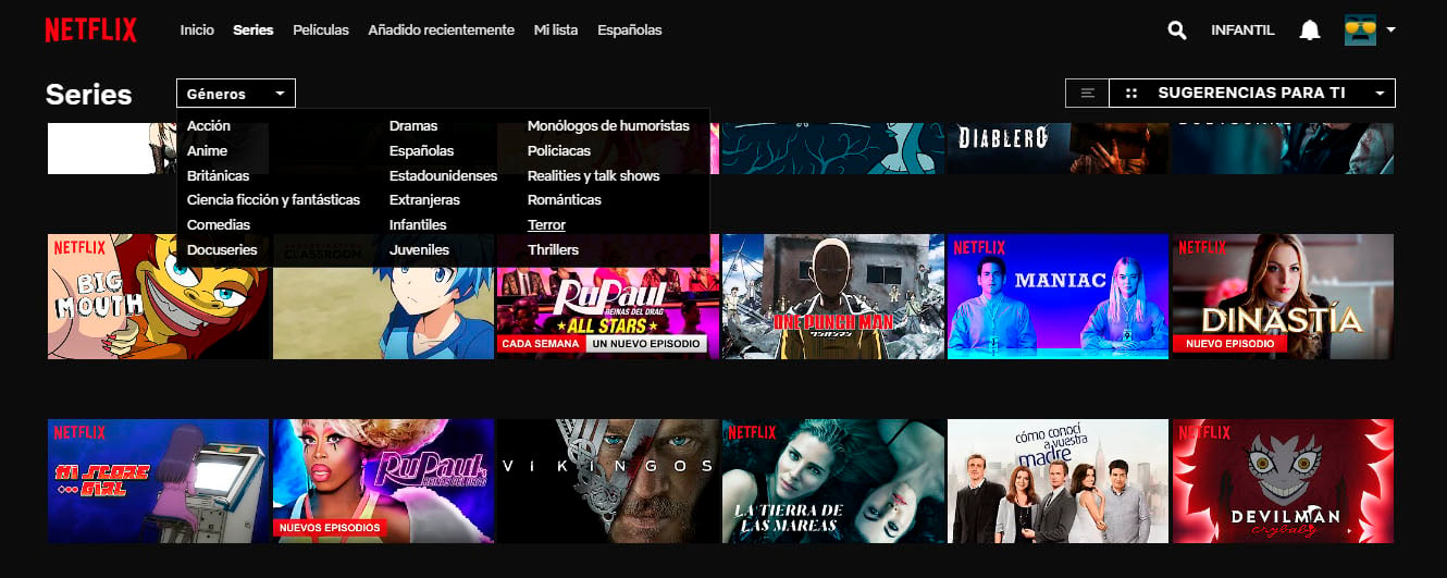 Netflix. Códigos para doramas, películas y series coreanas