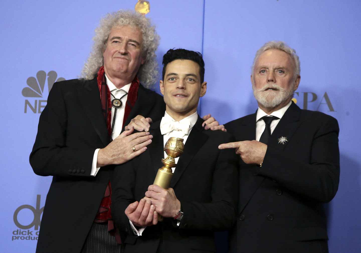 Los Globos de Oro premian la memoria de Freddie Mercury