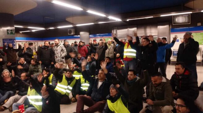 Los taxistas ocupan el metro de Fitur y amenazan con boicotear el Real Madrid-Girona