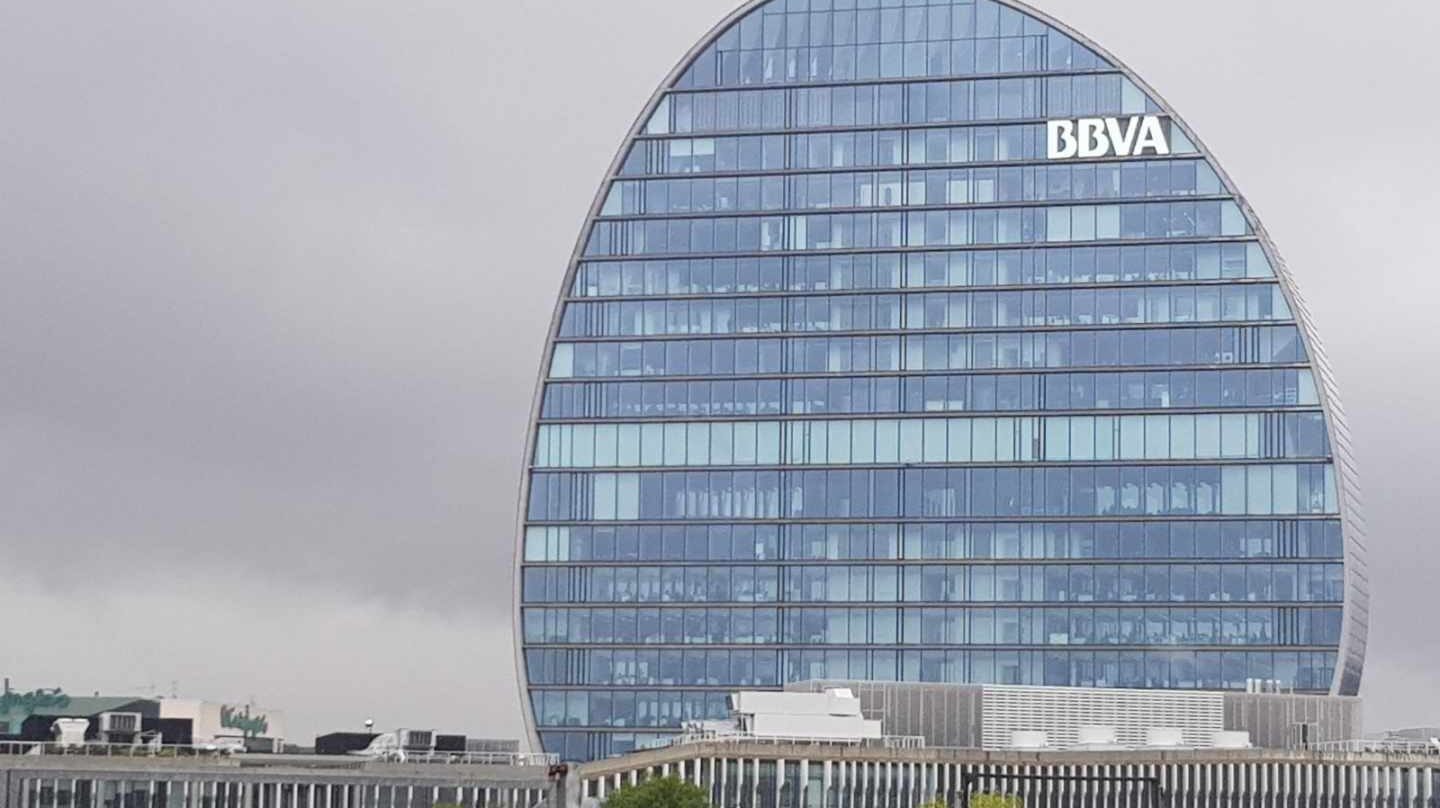 Edificio de La Vela, sede de BBVA.