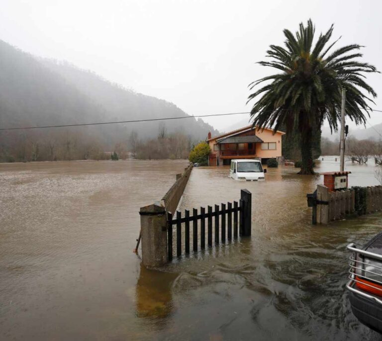 Cuatro muertos en Asturias por el temporal de lluvia