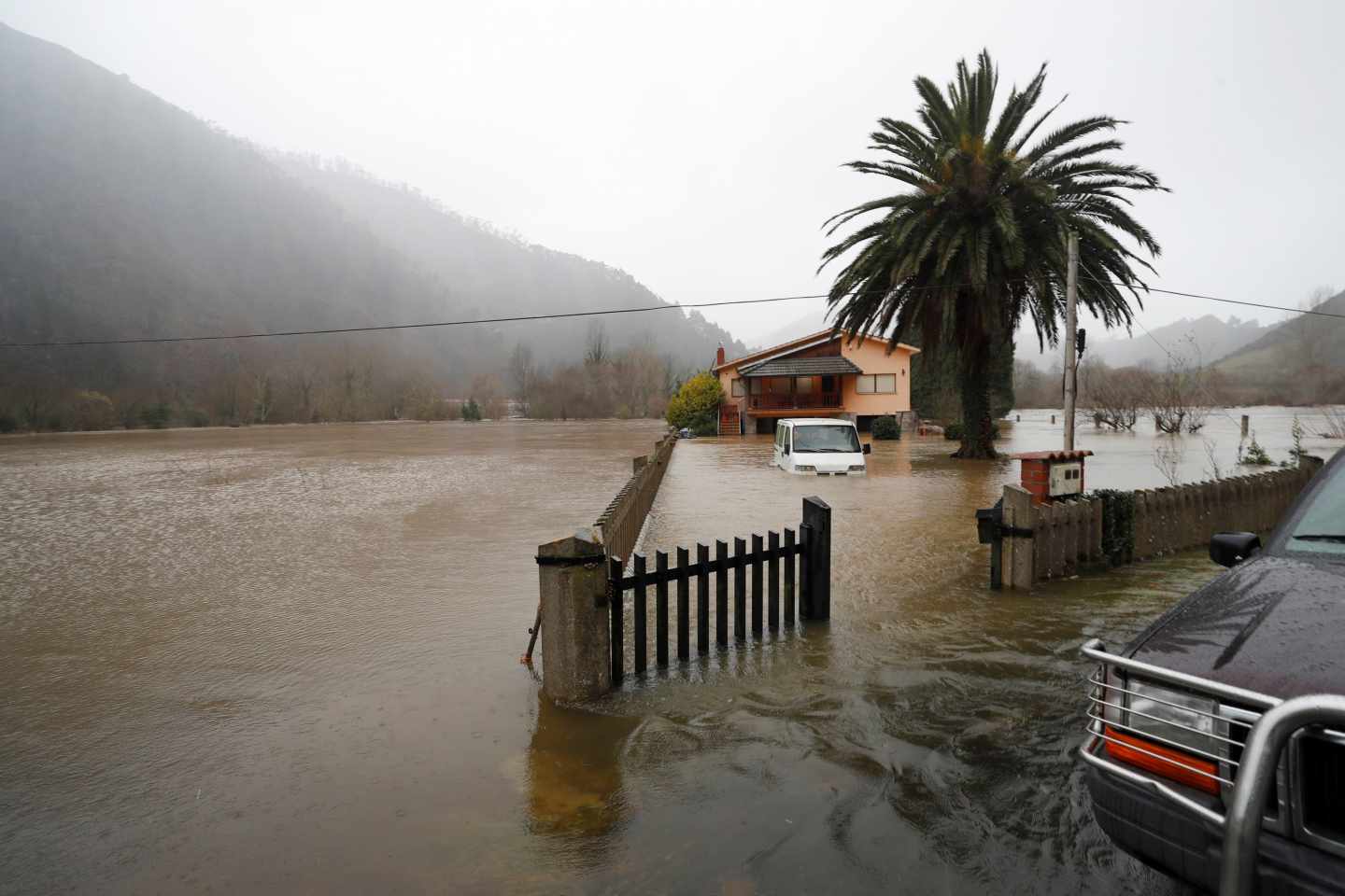 Cuatro muertos en Asturias por el temporal de lluvia