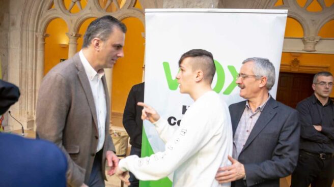 Vox denuncia un intento de agresión a Ortega Smith durante un acto en Burgos