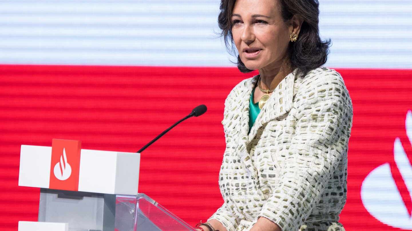 Ana Botín, presidenta de Santander.