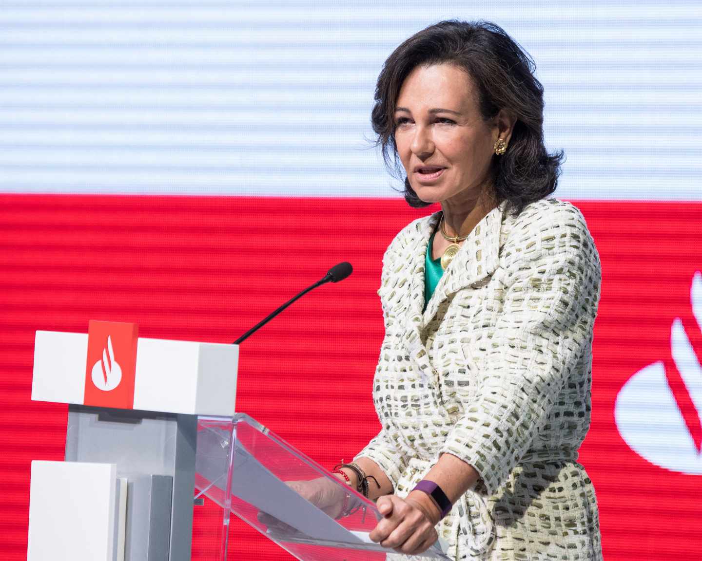 Ana Botín, presidenta de Santander.