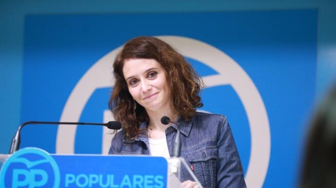 La secretaria de comunicación del PP, Isabel Díaz Ayuso. La secretaria de comunicación del PP, Isabel Díaz Ayuso.