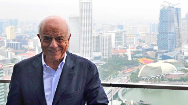 Francisco González, presidente honorífico del BBVA. Francisco González, presidente de BBVA.