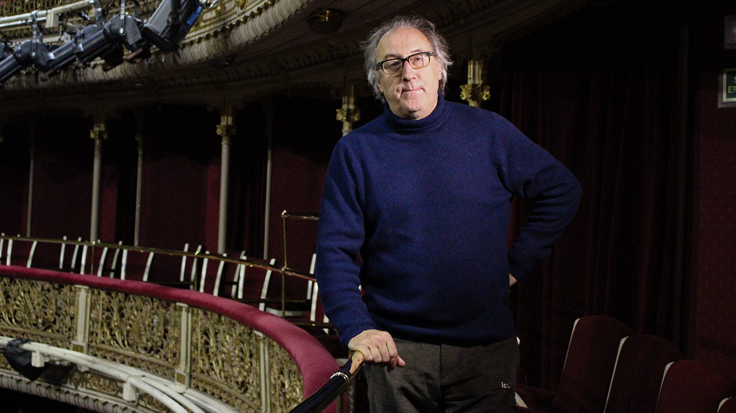 Ramon Fontserè en el Teatro María Guerrero.