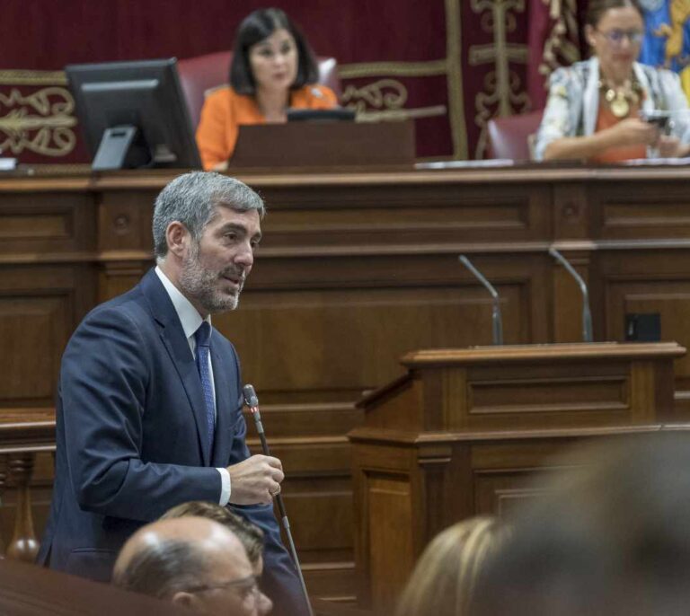 Clavijo dice que Sánchez ha "engañado" a Canarias y advierte: "No volverá a hacerlo"