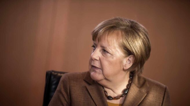 La canciller alemana Angela Merkel. Alemania ha recortado su previsión de crecimiento de la economía por el Brexit y las tensiones comerciales.
