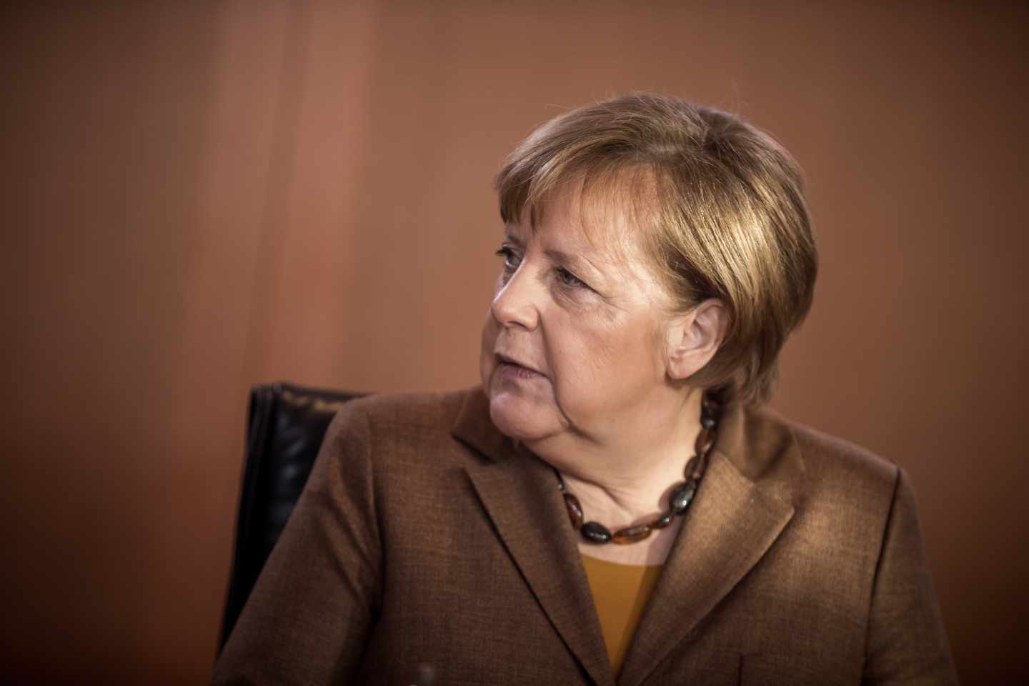 La canciller alemana Angela Merkel. Alemania ha recortado su previsión de crecimiento de la economía por el Brexit y las tensiones comerciales.